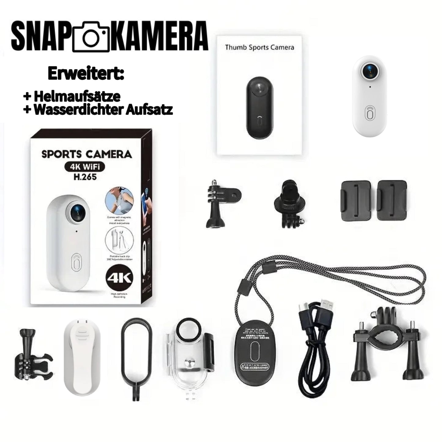 Snap Camera™ Mini Action Camera