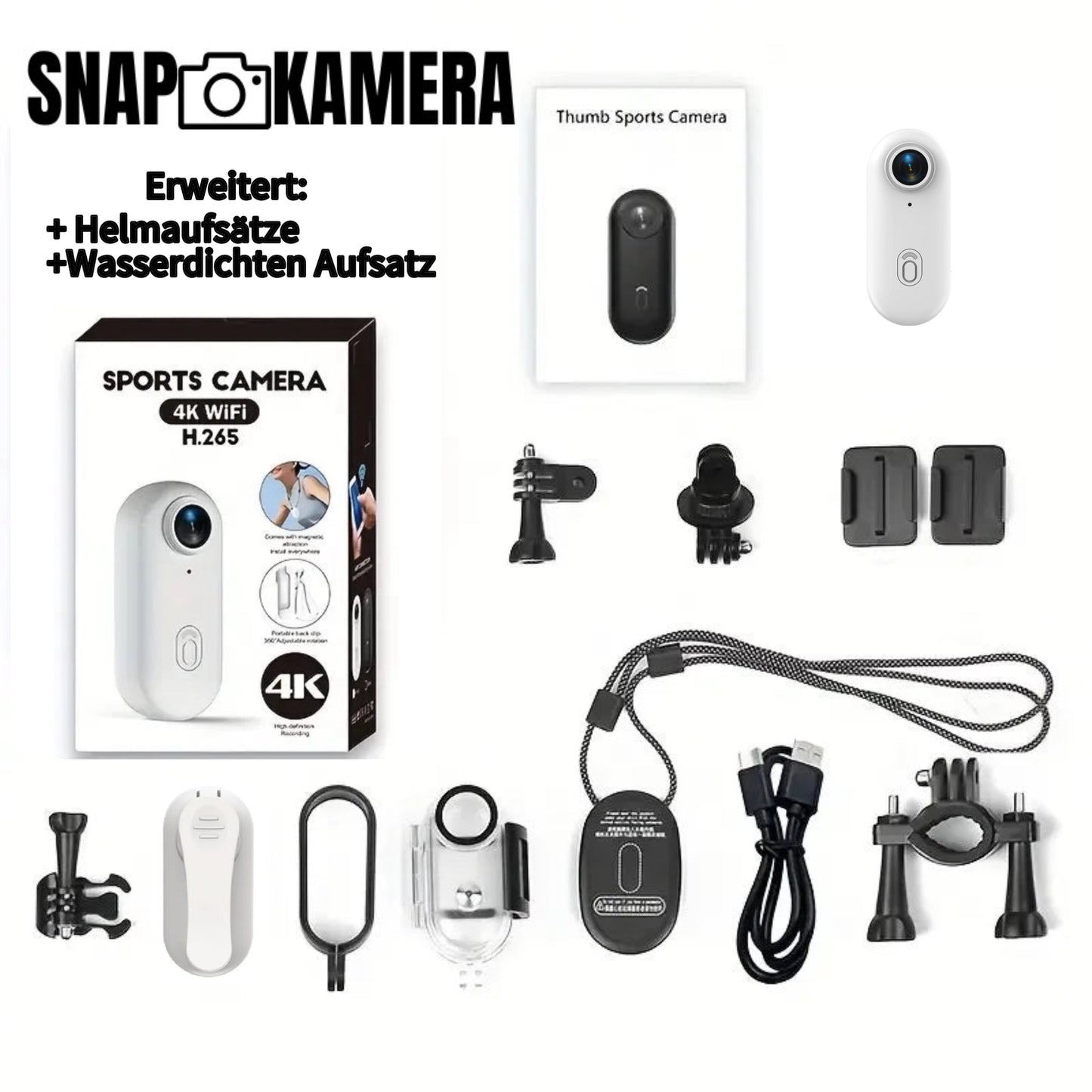 Snap Camera™ Mini Action Camera