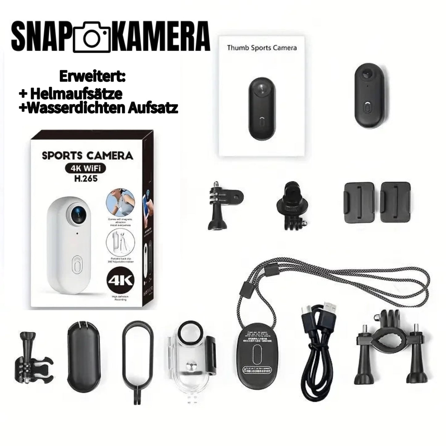 Snap Camera™ Mini Action Camera