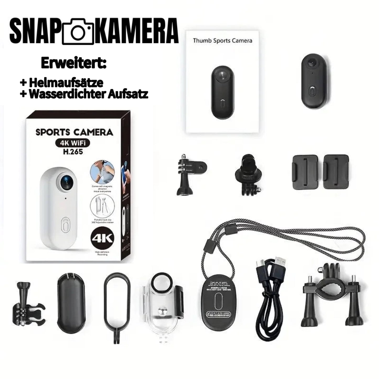 Snap Camera™ Mini Action Camera